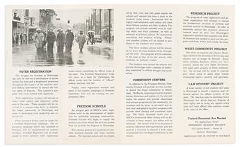 (CIVIL RIGHTS.) Mississippi Summer Project.